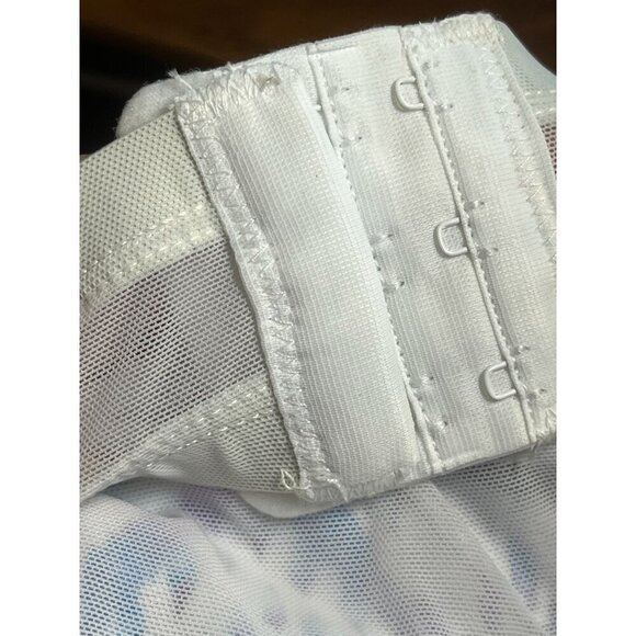 Torrid Tie Dye Swim 1X Blue One Piece Chevron Peplum Tropical Aztec Boho Western - Picture 12 of 16